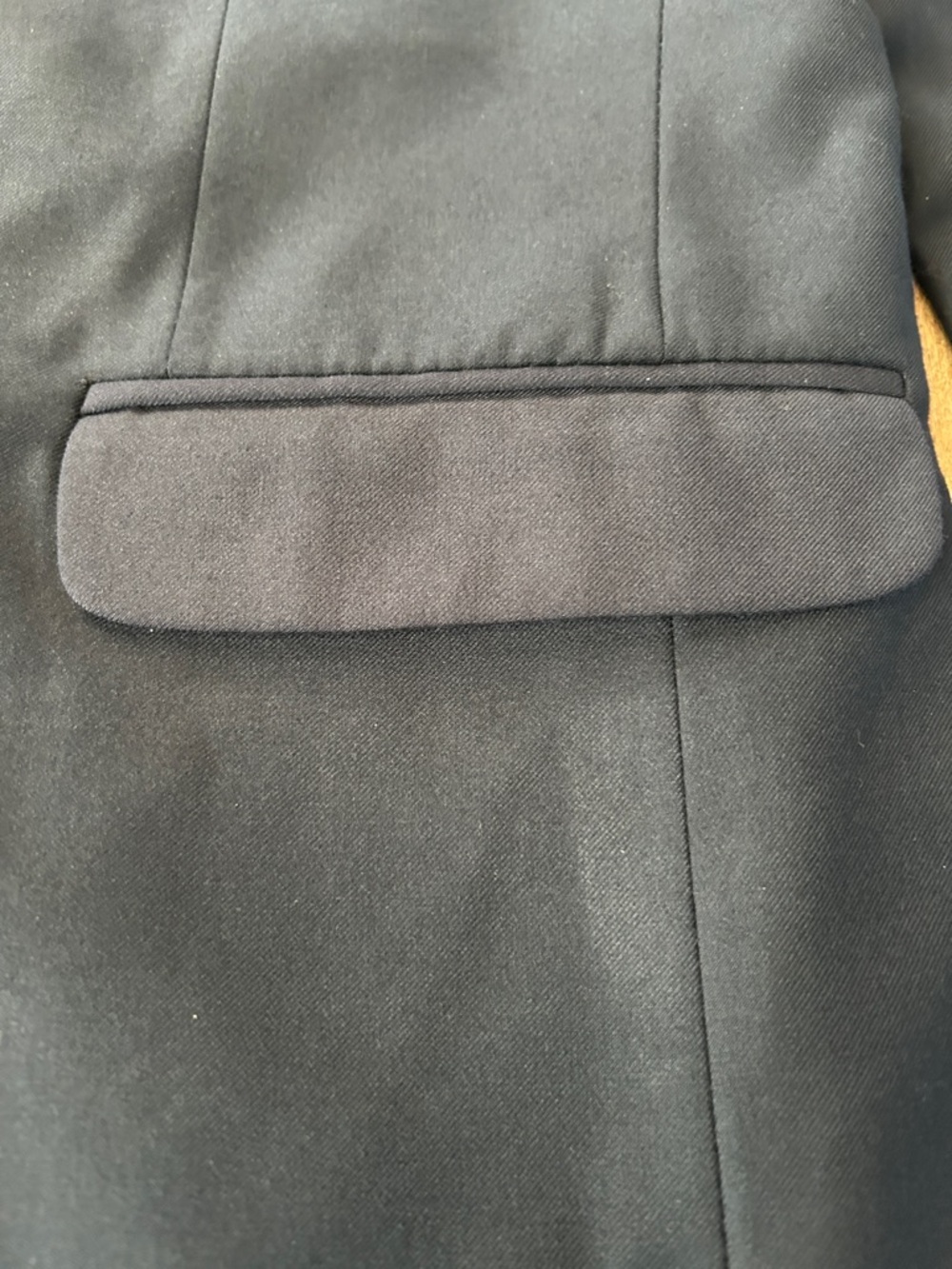 Nautica Navy Blazer with Gold Buttons: Youth 18/Men’s S - Picture 4 of 14